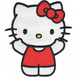 Hello Kitty Hug - Embroidered Patch