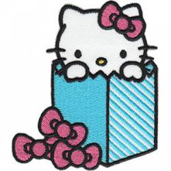 Hello Kitty In Bag - Embroidered Patch