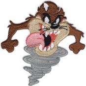 Looney Tunes Tasmanian Devil Crazy - Embroidered Iron-On Patch