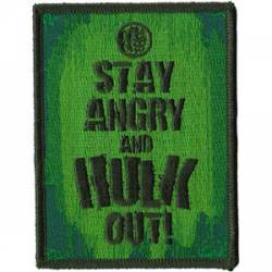 The Avengers Hulk Out - Embroidered Patch