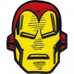 Iron Man Head - Embroidered Patch
