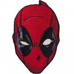 Deadpool Head - Embroidered Patch