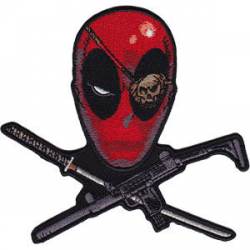 Deadpool Cross - Embroidered Patch