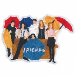 Friends Group - Embroidered Iron-On Patch