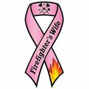 Firefighter's Wife - Ribbon Magnet