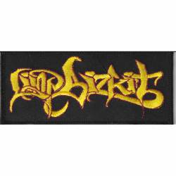 Limp Bizkit Yellow & Black - Embroidered Iron-On Patch