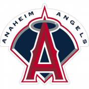 Los Angeles Angels of Anaheim 2002-2004 Logo - Sticker