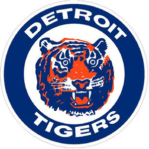 Detroit Tigers 1964-1993 Logo - Sticker at Sticker Shoppe