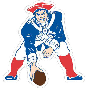 New England Patriots Helmet - Sticker at Sticker Shoppe