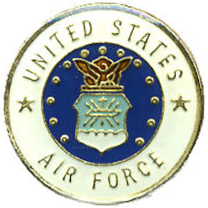 United Stated Air Force Vintage Logo Pin