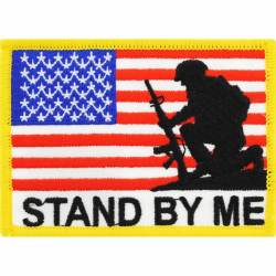 Stand By Me - Embriodered Iron-On Patch