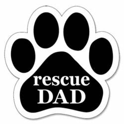 Rescue Dad - Paw Magnet