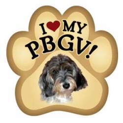 I Love My PVGB Petit Basset Griffon Vend? - Paw Magnet