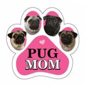 Pug Mom - Paw Magnet