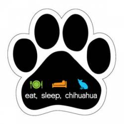 Eat, Sleep, Chihuahua - Paw Magnet