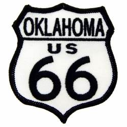 Route Rt. 66 OK - Great American High Way Embroidered Patch