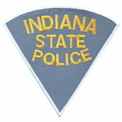 Indiana State Police - Embroidered Iron-On Patch