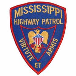 Mississippi Highway Patrol - Embroidered Iron-On Patch