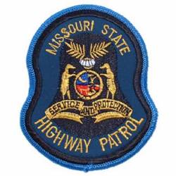Missouri State Highway Patrol - Embroidered Iron-On Patch