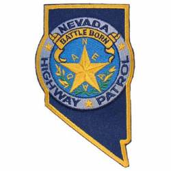 Nevada Highway Patrol - Embroidered Iron-On Patch