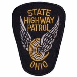 Ohio State Highway Patrol - Embroidered Iron-On Patch