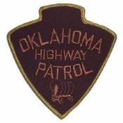 Oklahoma Highway Patrol - Embroidered Iron-On Patch