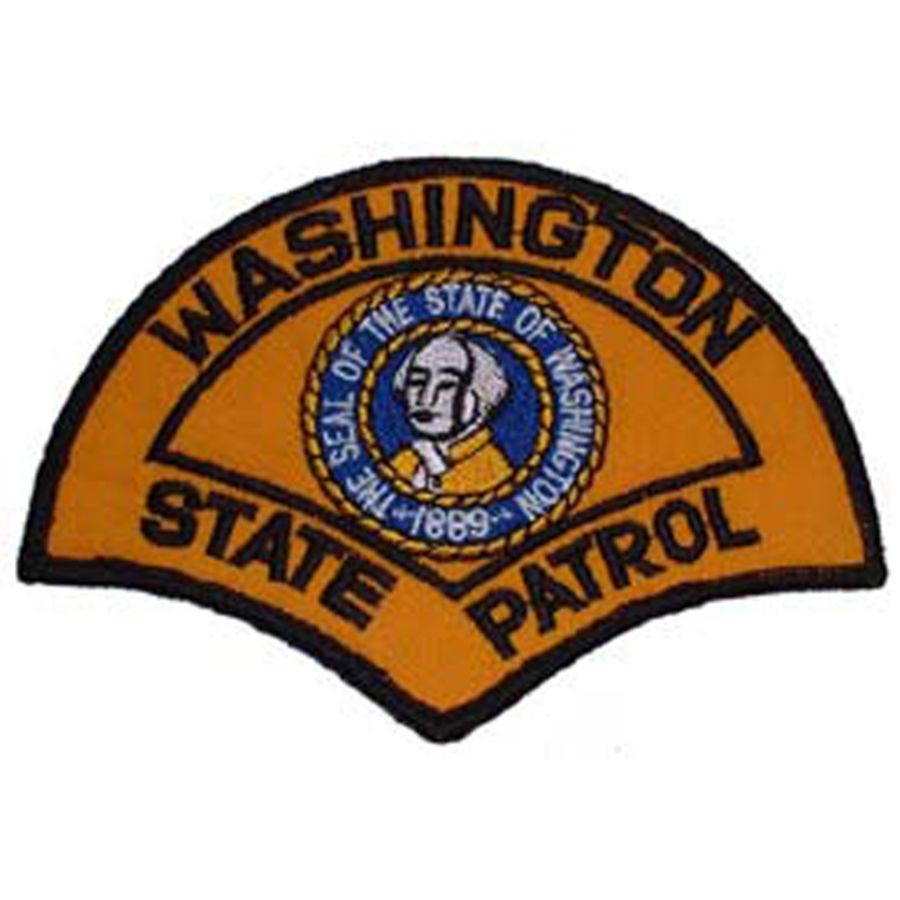 Washington State Patrol - Embroidered Iron-On Patch at Sticker Shoppe