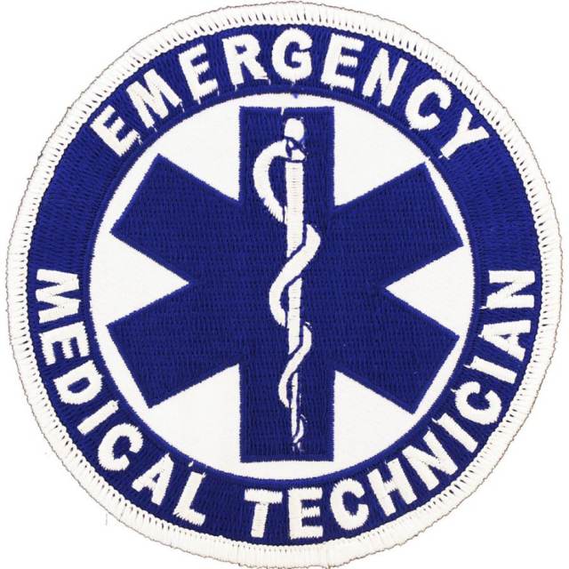 Emergency Medical Technician EMT Patch