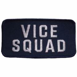 Vice Squad Tab - Embroidered Iron-On Patch