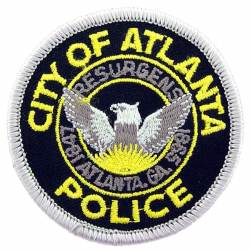 City of Atlanta Police - Embroidered Iron-On Patch