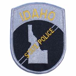 Idaho State Police Large - Embroidered Iron-On Patch