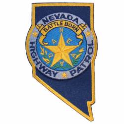 Nevada Highway Patrol Large - Embroidered Iron-On Patch
