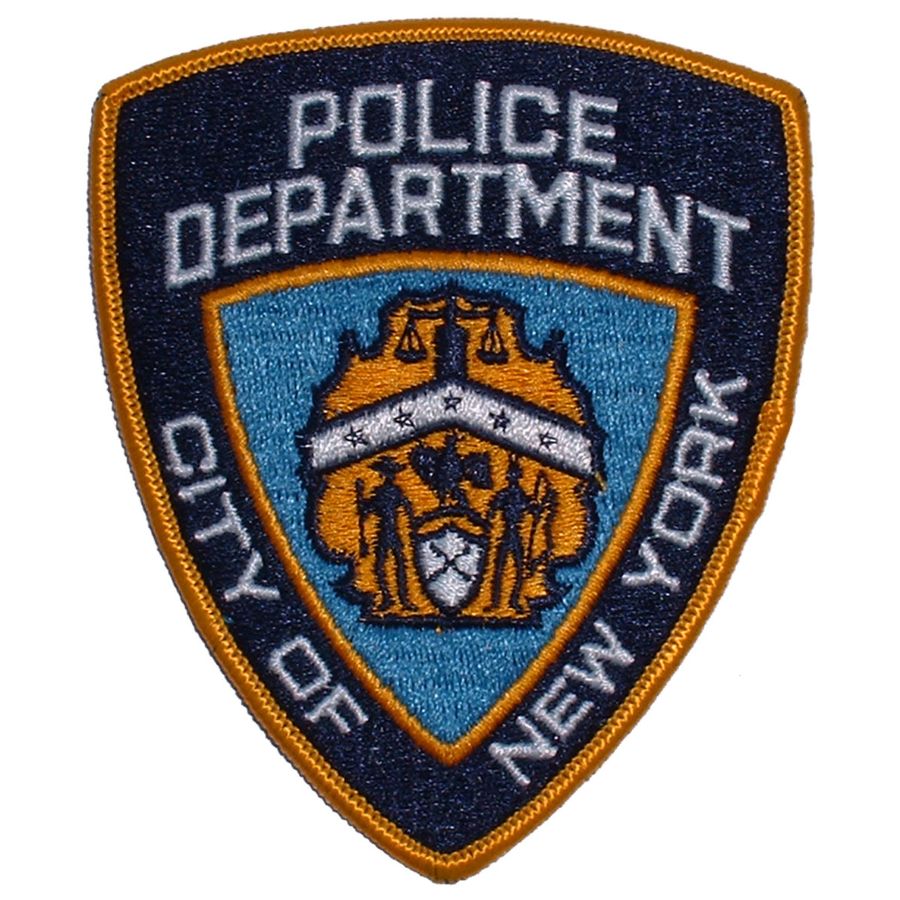 New York Police Department NYPD - Embroidered Iron-On Patch at Sticker ...