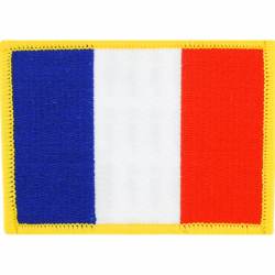 France - Flag Embroidered Iron-On Patch