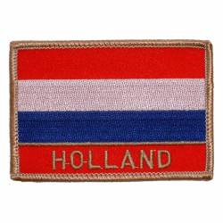 Holland - Flag Embroidered Iron-On Patch