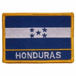 Honduras - Flag Embroidered Iron-On Patch