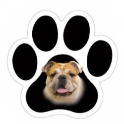 Bulldog - Mini Paw Magnet