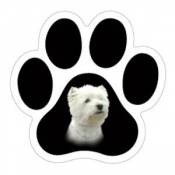 Westie - Mini Paw Magnet