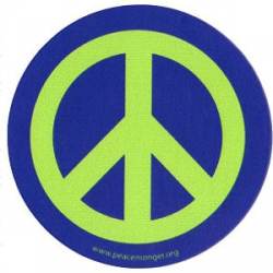 Peace Sign Symbol - Round Mini Sticker