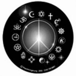 Peace Light - Round Sticker