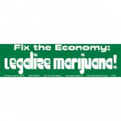 Legalize Marijuana - Bumper Sticker