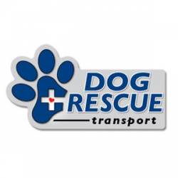 Dog Rescue Transport - Paw Transport Magnet