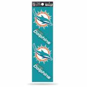 Miami Dolphins - Set Of 4 Quad Sticker Sheet