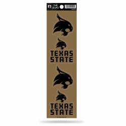 Texas State University Bobcats - Set Of 4 Quad Sticker Sheet