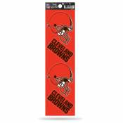 Cleveland Browns - Set Of 4 Quad Sticker Sheet