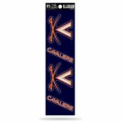 University Of Virginia Cavaliers - Set Of 4 Quad Sticker Sheet