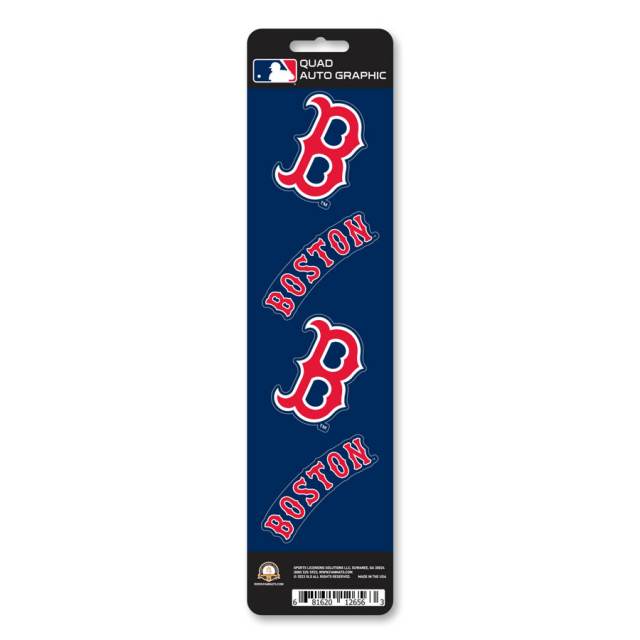 Boston Red Sox B Logo - Inside Window Static Cling at Sticker Shoppe