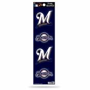 Milwaukee Brewers - Set Of 4 Quad Sticker Sheet