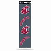 Washington State University Cougars - Set Of 4 Quad Sticker Sheet