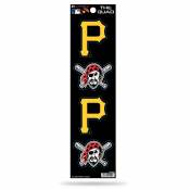 Pittsburgh Pirates - Set Of 4 Quad Sticker Sheet